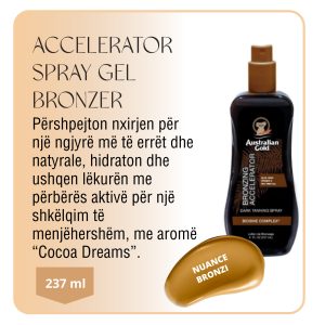ACCELERATOR SPRAY GEL BRONZER 237 ML