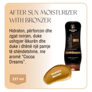 AUSTRALIAN GOLD AFTER SUN MOISTURIZER WITH BRONZER 237 ML