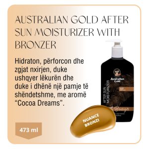 AUSTRALIAN GOLD AFTER SUN MOISTURIZER WITH BRONZER 473 ML